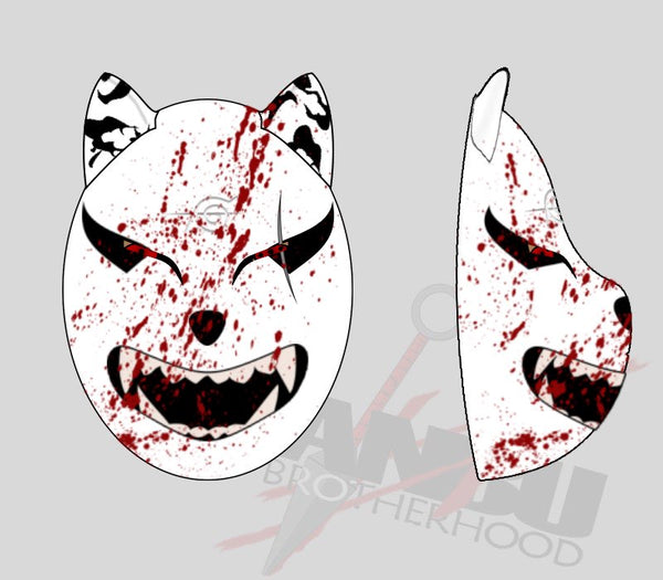 Your Custom ANBU Brotherhood K9 Mask (WHITE)