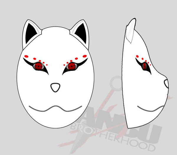 Your Custom ANBU Brotherhood K9 Mask (WHITE)