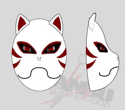 Your Custom ANBU Brotherhood K9 Mask (WHITE)