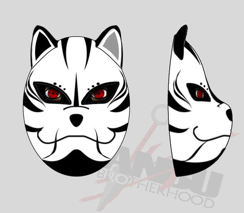 Your Custom ANBU Brotherhood K9 Mask (WHITE)