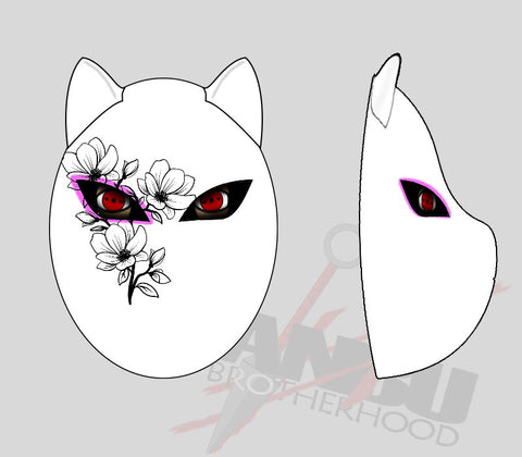 Your Custom ANBU Brotherhood K9 Mask (WHITE)