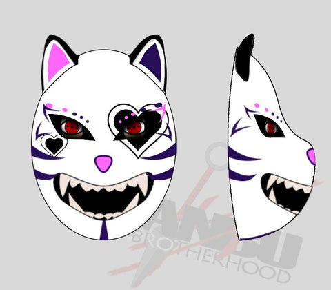 Your Custom ANBU Brotherhood K9 Mask (WHITE)