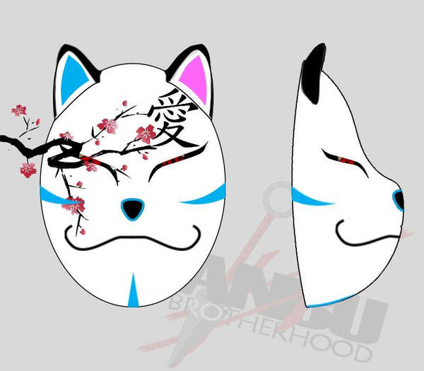 Your Custom ANBU Brotherhood K9 Mask (WHITE)