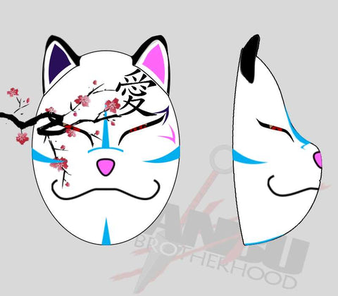 Your Custom ANBU Brotherhood K9 Mask (WHITE)