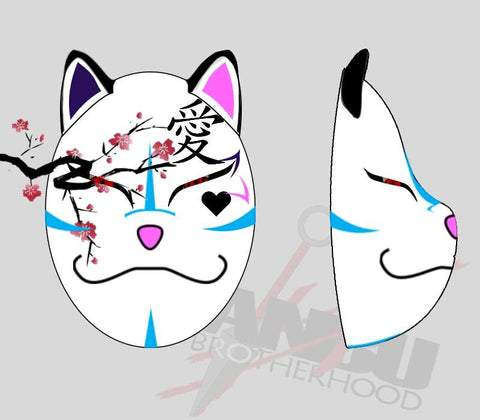 Your Custom ANBU Brotherhood K9 Mask (WHITE)