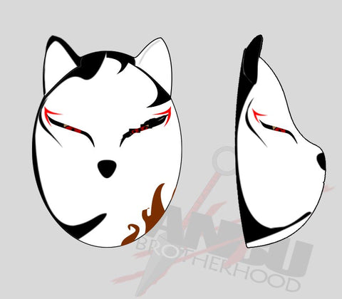 Your Custom ANBU Brotherhood K9 Mask (WHITE)