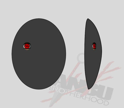 Custom Faceless single Round Eye w/ Colored clay