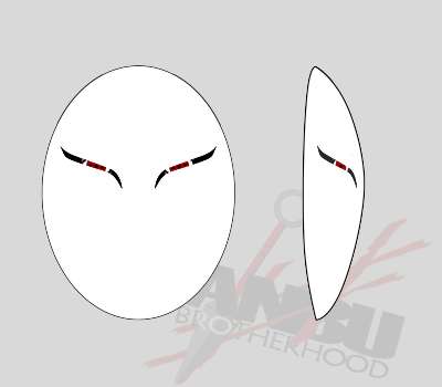 Customized Standard Faceless Mask