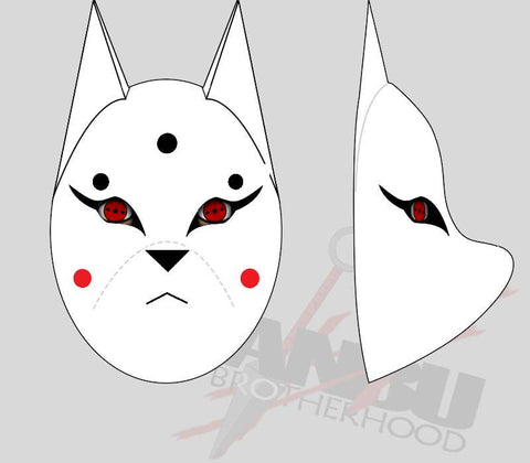 Customized Kira Kitsune Mask Standard Config