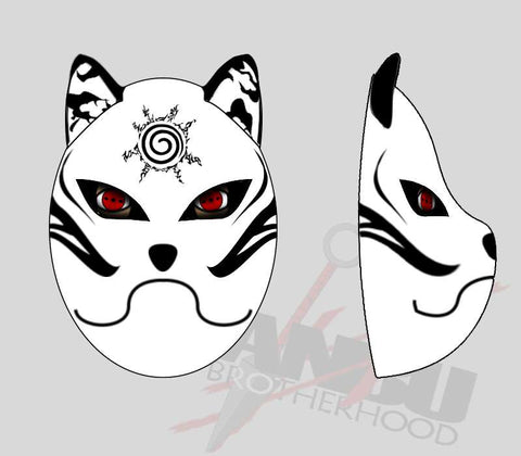 Your Custom ANBU Brotherhood K9 Mask (WHITE)