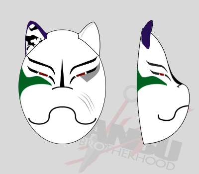 Your Custom ANBU Brotherhood K9 Mask (WHITE)