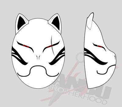 Your Custom ANBU Brotherhood K9 Mask (WHITE)