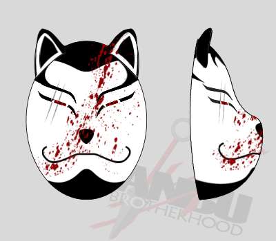 Your Custom ANBU Brotherhood K9 Mask (WHITE)
