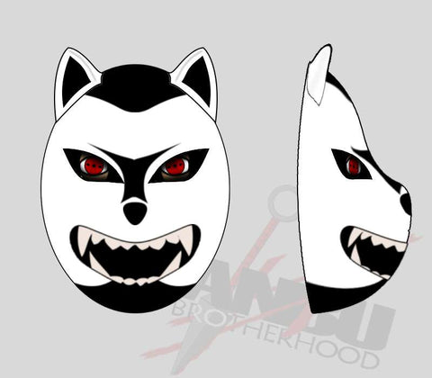 Your Custom ANBU Brotherhood K9 Mask (WHITE)