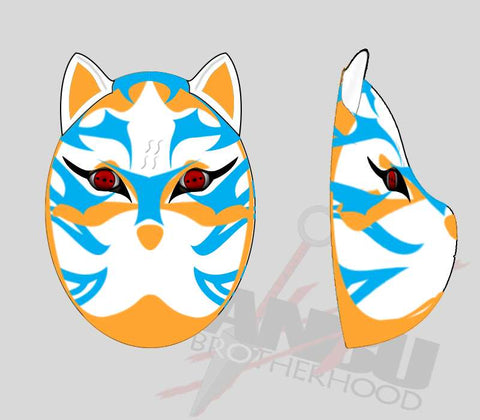 Your Custom ANBU Brotherhood K9 Mask (WHITE)