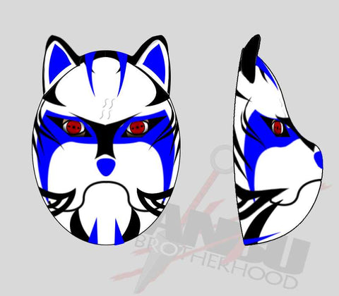 Your Custom ANBU Brotherhood K9 Mask (WHITE)