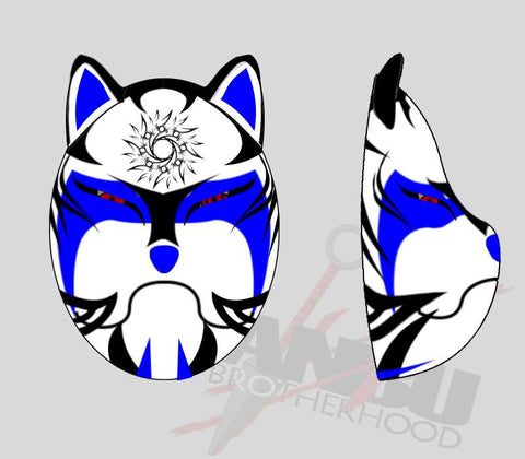 Your Custom ANBU Brotherhood K9 Mask (WHITE)