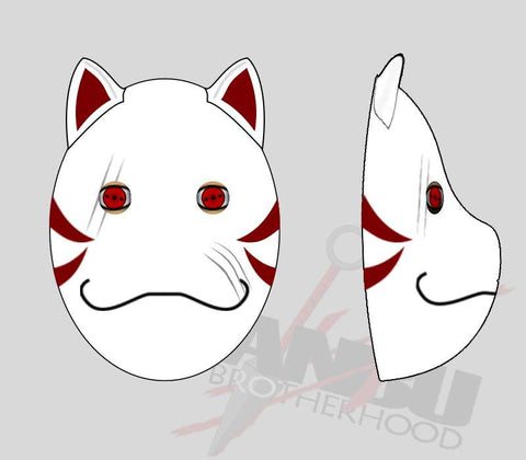 Your Custom ANBU Brotherhood K9 Mask (WHITE)
