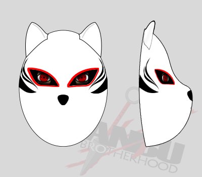 Your Custom ANBU Brotherhood K9 Mask (WHITE)