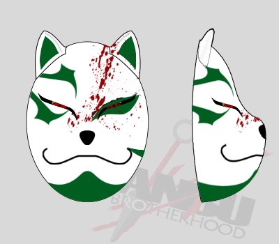 Your Custom ANBU Brotherhood K9 Mask (WHITE)