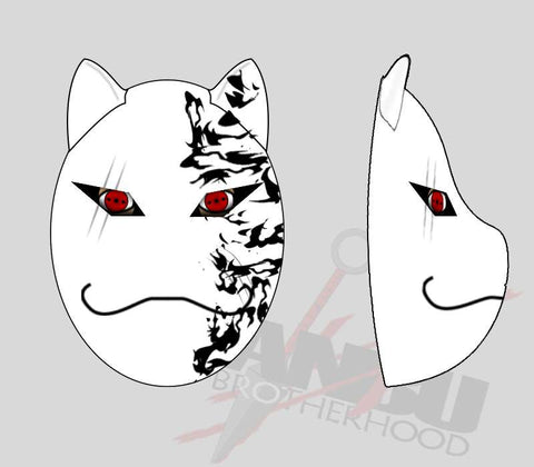 Your Custom ANBU Brotherhood K9 Mask (WHITE)