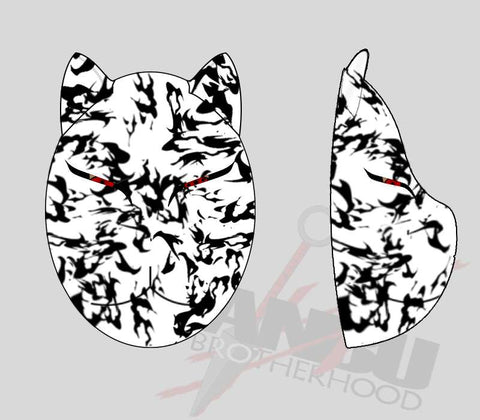 Your Custom ANBU Brotherhood K9 Mask (WHITE)