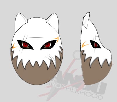 Your Custom ANBU Brotherhood K9 Mask (WHITE)