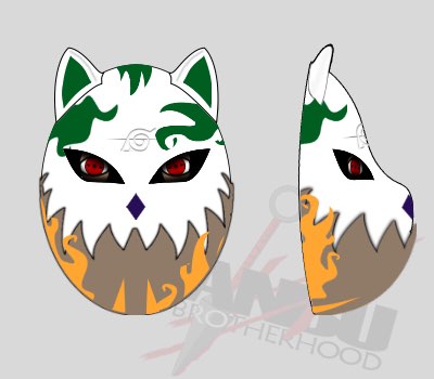 Your Custom ANBU Brotherhood K9 Mask (WHITE)