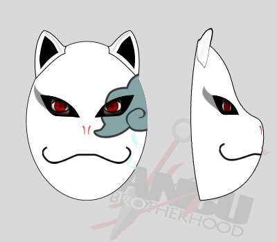 Your Custom ANBU Brotherhood K9 Mask (WHITE)