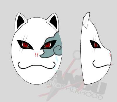 Your Custom ANBU Brotherhood K9 Mask (WHITE)