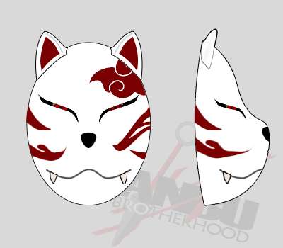 Your Custom ANBU Brotherhood K9 Mask (WHITE)