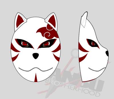 Your Custom ANBU Brotherhood K9 Mask (WHITE)