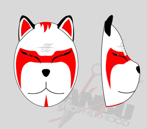 Your Custom ANBU Brotherhood K9 Mask (WHITE)