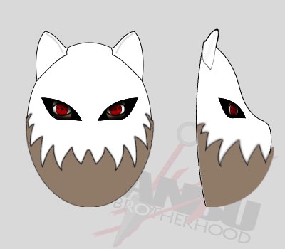 Your Custom ANBU Brotherhood K9 Mask (WHITE)