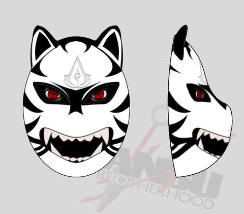 Your Custom ANBU Brotherhood K9 Mask (WHITE)