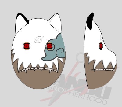 Your Custom ANBU Brotherhood K9 Mask (WHITE)