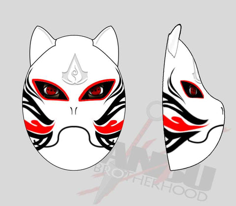Your Custom ANBU Brotherhood K9 Mask (WHITE)