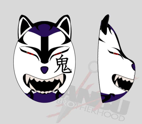 Your Custom ANBU Brotherhood K9 Mask (WHITE)