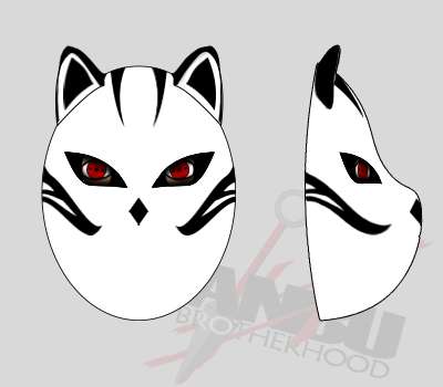 Your Custom ANBU Brotherhood K9 Mask (WHITE)
