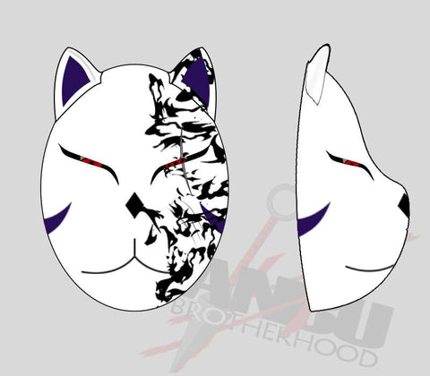 Your Custom ANBU Brotherhood K9 Mask (WHITE)