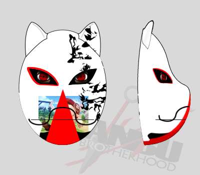 Your Custom ANBU Brotherhood K9 Mask (WHITE)