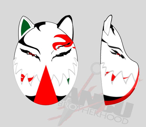 Your Custom ANBU Brotherhood K9 Mask (WHITE)