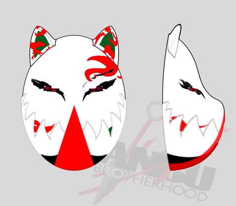 Your Custom ANBU Brotherhood K9 Mask (WHITE)