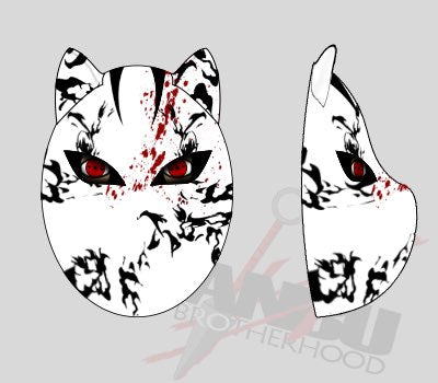 Your Custom ANBU Brotherhood K9 Mask (WHITE)
