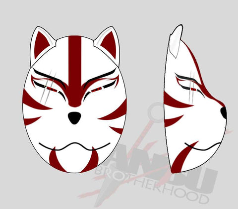 Your Custom ANBU Brotherhood K9 Mask (WHITE)