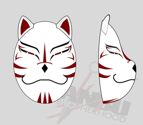 Your Custom ANBU Brotherhood K9 Mask (WHITE)