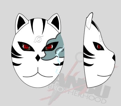 Your Custom ANBU Brotherhood K9 Mask (WHITE)