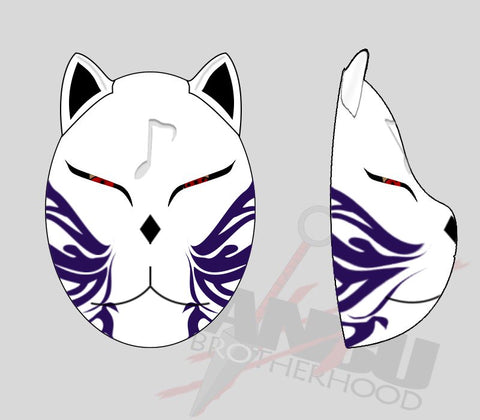 Your Custom ANBU Brotherhood K9 Mask (WHITE)
