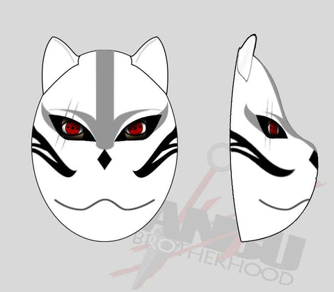 Your Custom ANBU Brotherhood K9 Mask (WHITE)