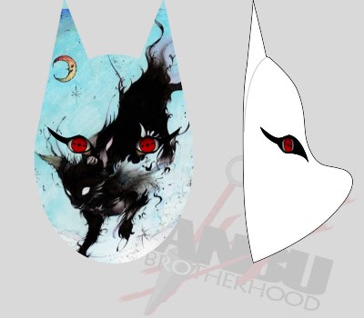 Customized Kira Kitsune Mask Standard Config